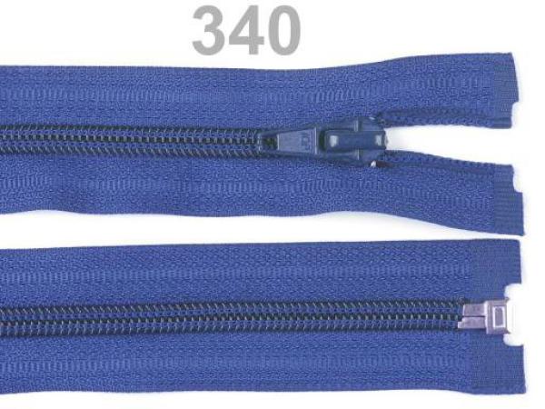 Spiralreißverschluss 5 mm, 75 cm, teilbar, Royalblau